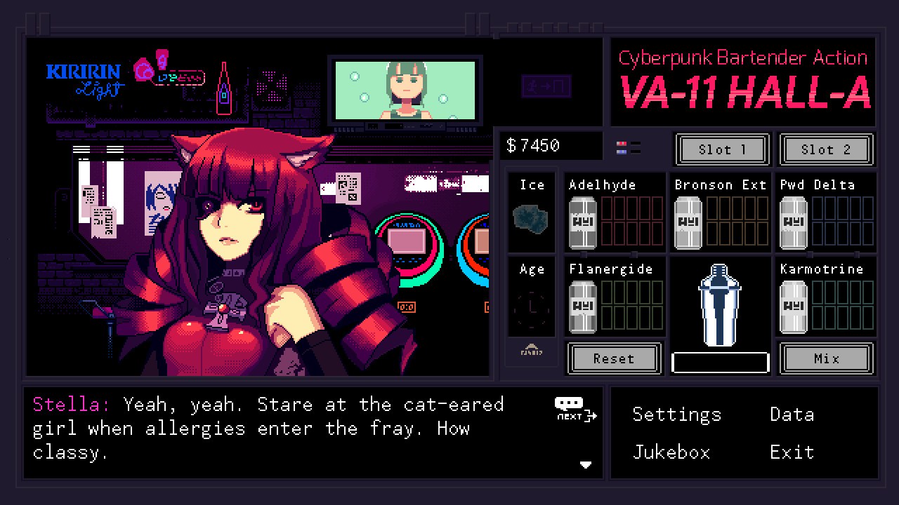 VA-11 HALL-A：赛博朋克酒保行动 下载预览图