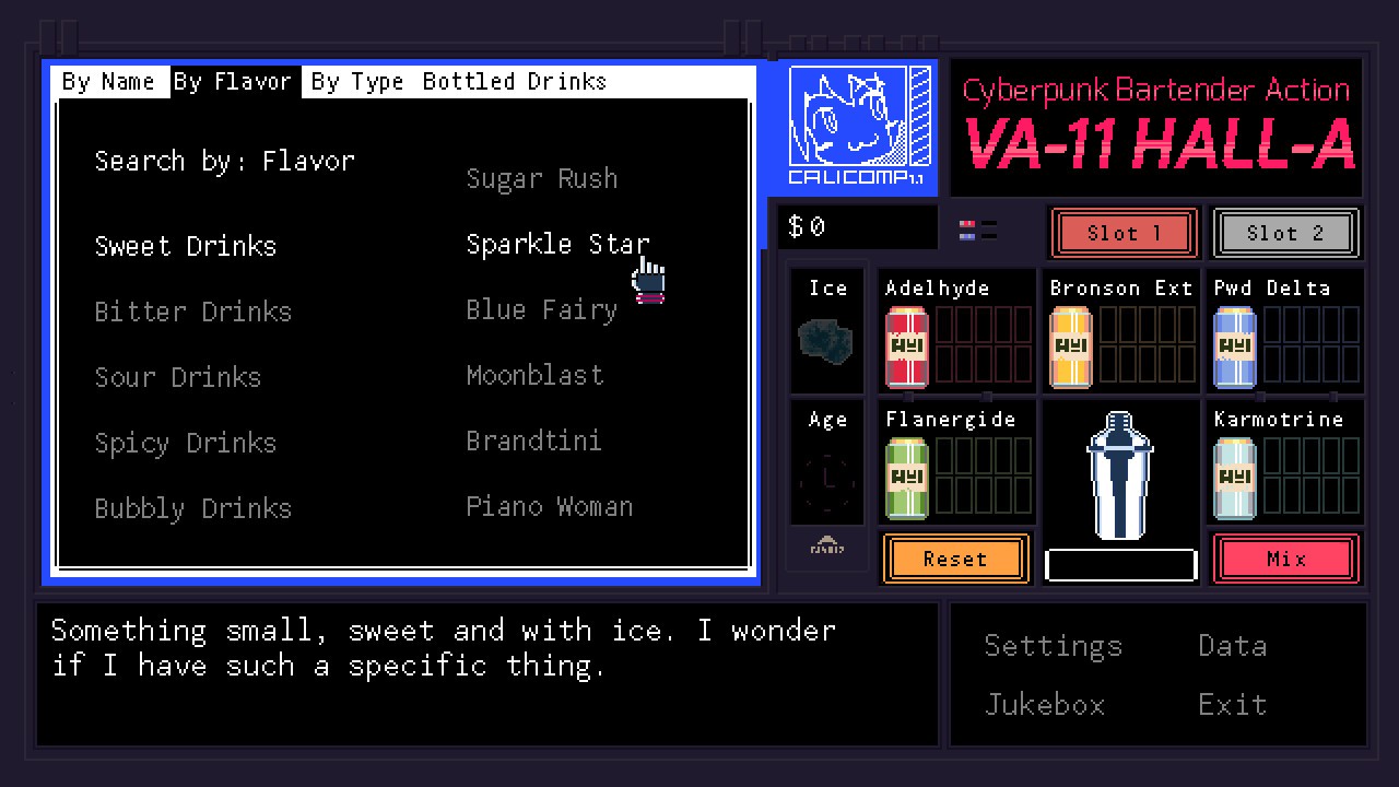 VA-11 HALL-A：赛博朋克酒保行动 下载预览图