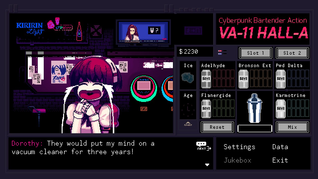 VA-11 HALL-A：赛博朋克酒保行动 下载预览图
