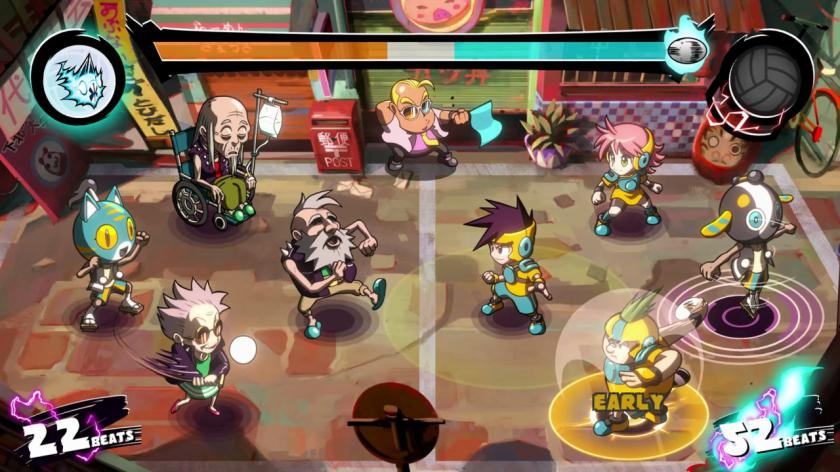 超级躲避球节拍