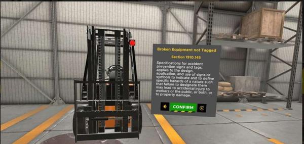 OSHA仓库管理安全模拟器（OSHA Safety Simulator）- Oculus Quest游戏