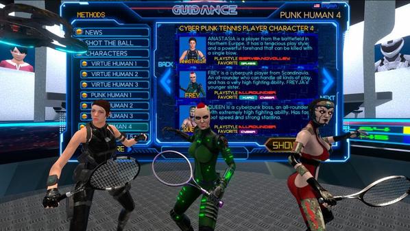 真实卡通网球（CYBER TENNIS）- Oculus Quest游戏