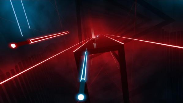 节奏光剑 集成320首自定义歌曲（Beat Saber）- Oculus Quest游戏