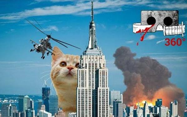 【360° VR】猫斯拉 - 凯蒂猫