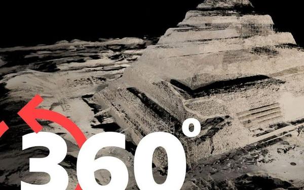 【360° VR】胡夫金字塔内部旅行