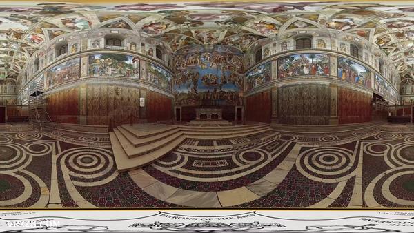 【360° VR】西斯廷教堂