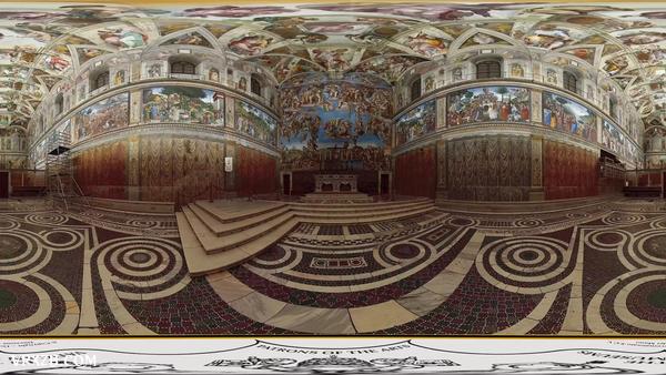 【360° VR】西斯廷教堂