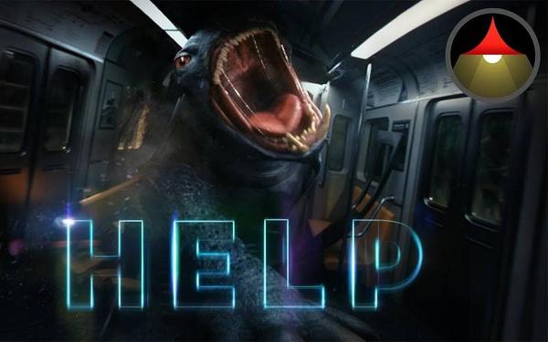 【360° VR】外星怪兽降临城市，疯狂生长